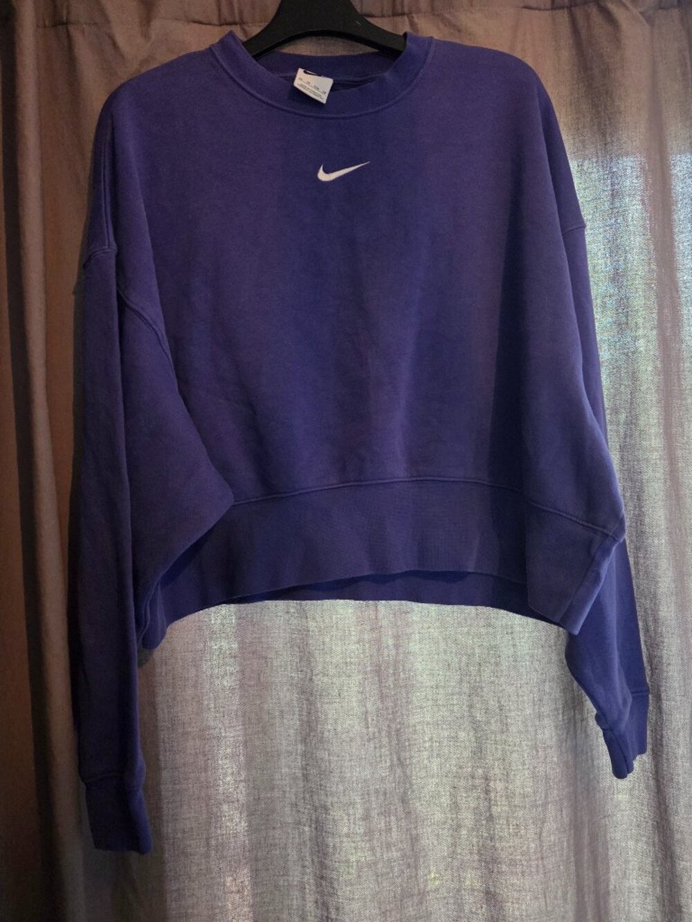Nike Oversized Crew Neck Sweatshirt, Size XS